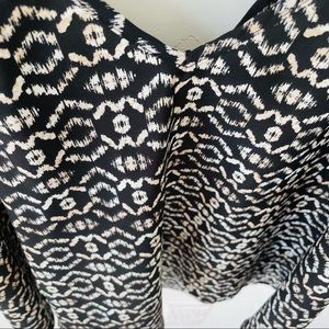 Mimi Chica size M Aztec print double spaghetti strap loose fitting tank